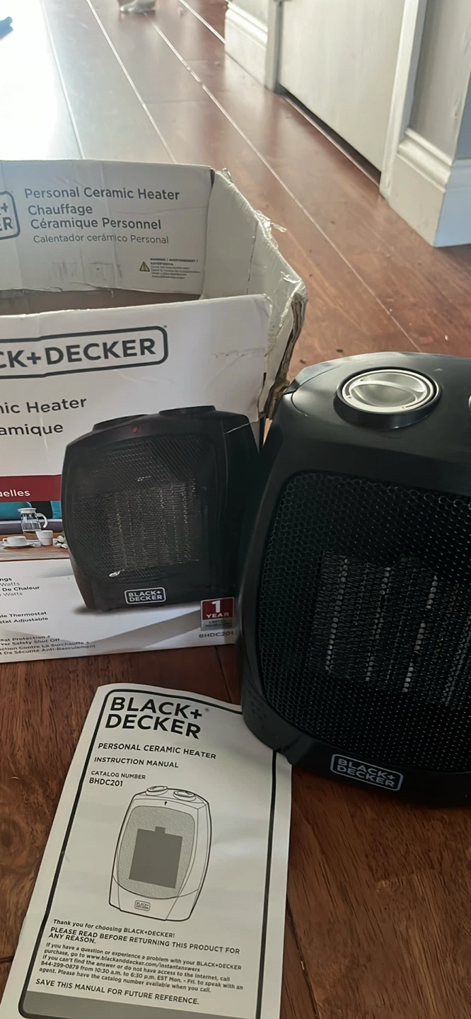 BLACK+DECKER Personal Ceramic Heater
