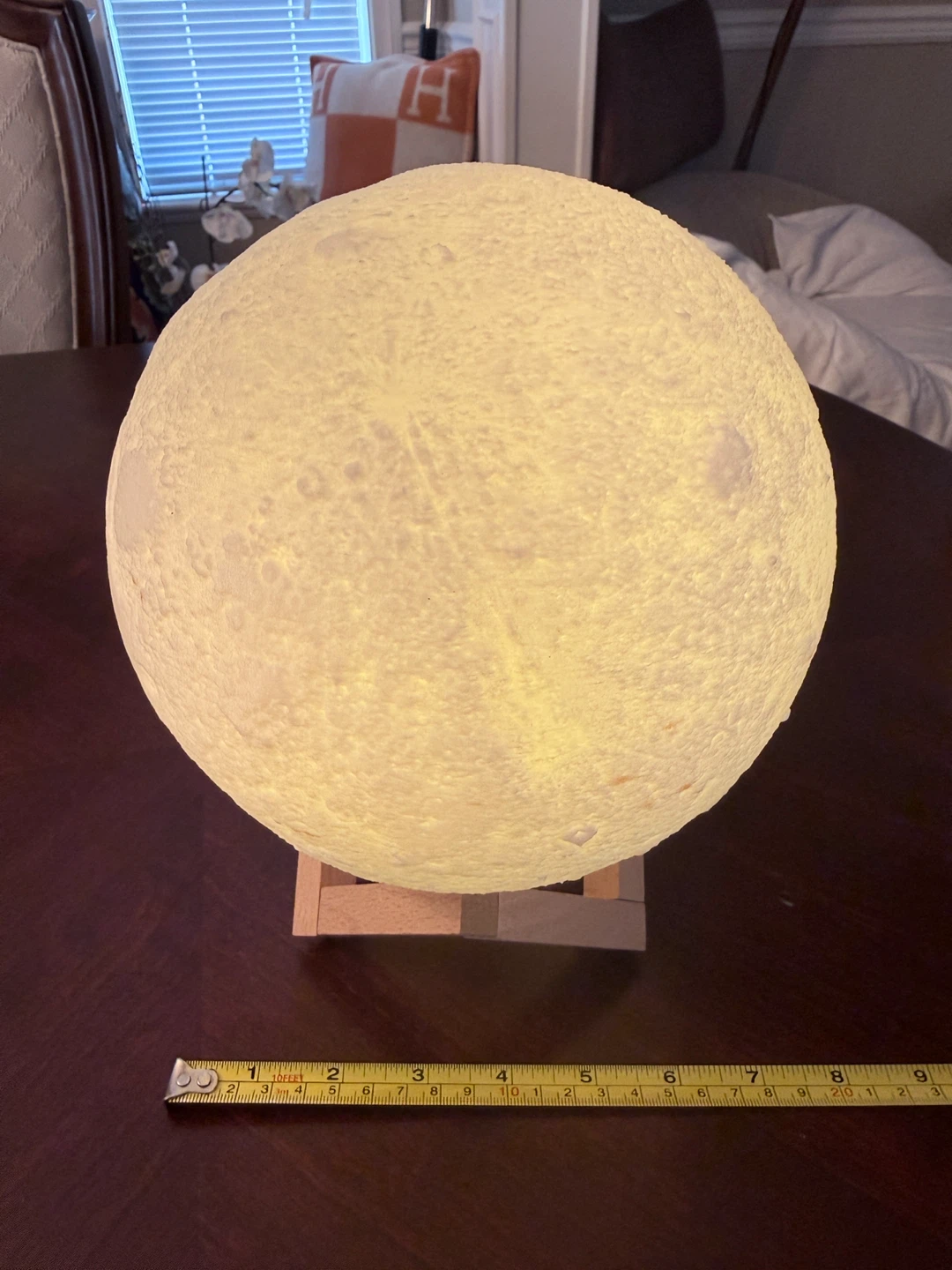 Moon Lamp with Wooden Stand - photo 4