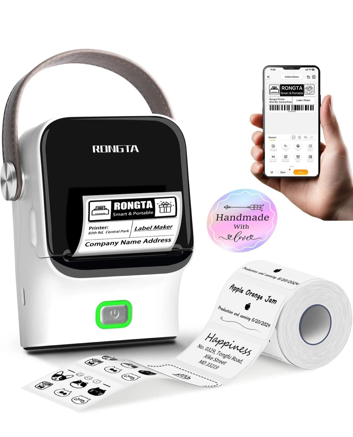 BRAND NEW!!! Rongta Bluetooth Label Maker Machine