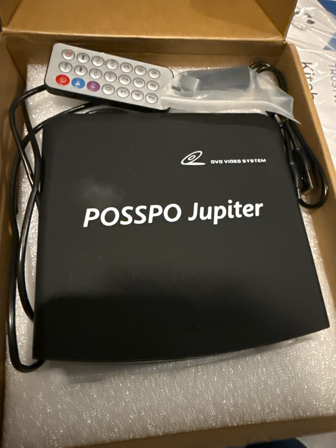 POSSPO Jupiter DVD Video System with Remote