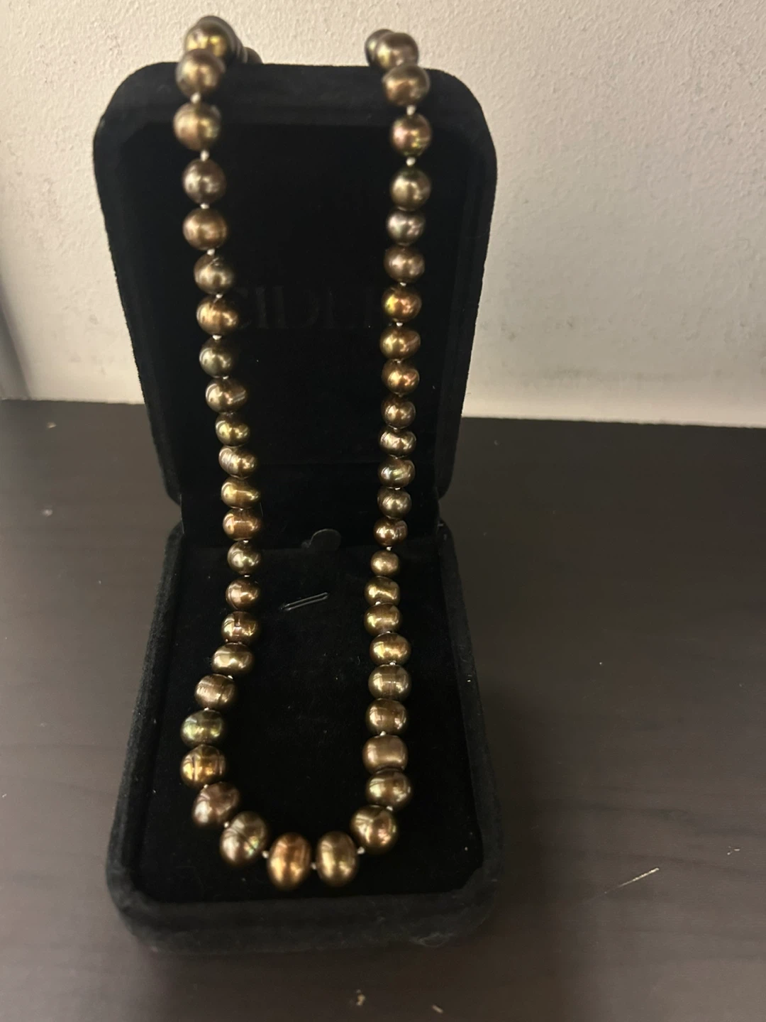 Dark Pearl Necklace