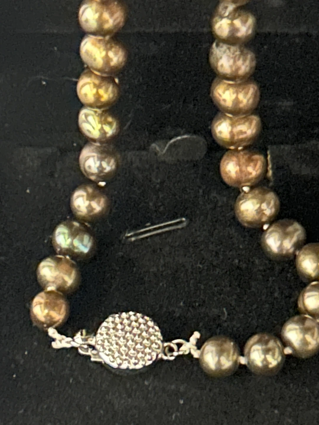 Dark Pearl Necklace - photo 3