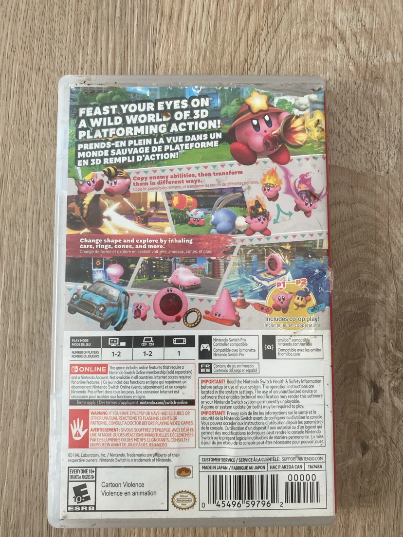 Nintendo Switch Kirby and the Forgotten Land Game - photo 3