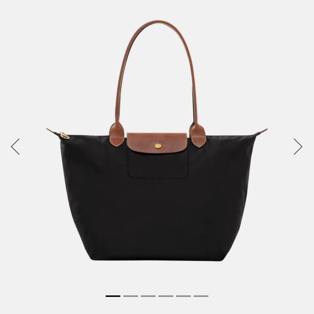 Long champ medium tote bag (long handle) - photo 2