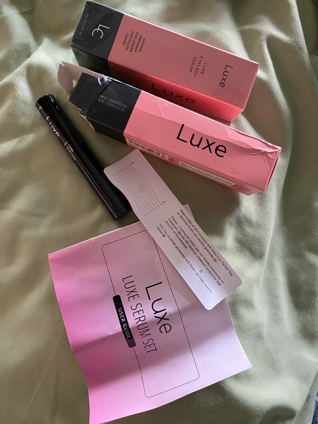 Luxe Eyelash Serum Set