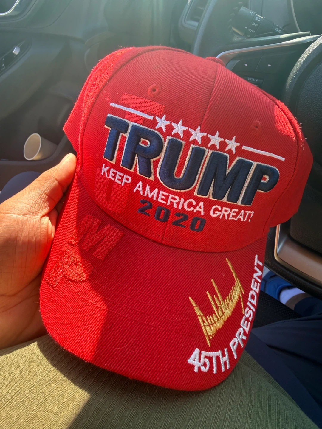DONALD TRUMP KEEP AMERICA GREAT 2020 HAT - photo 5