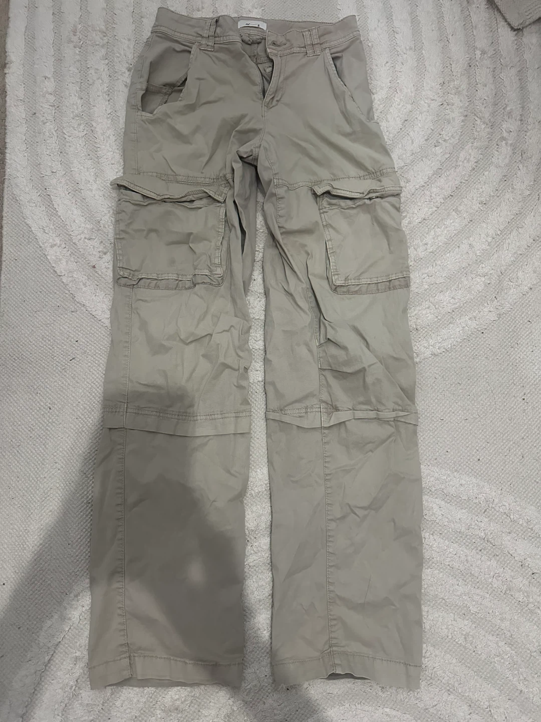 Garage Beige Cargo Pants - Size 00