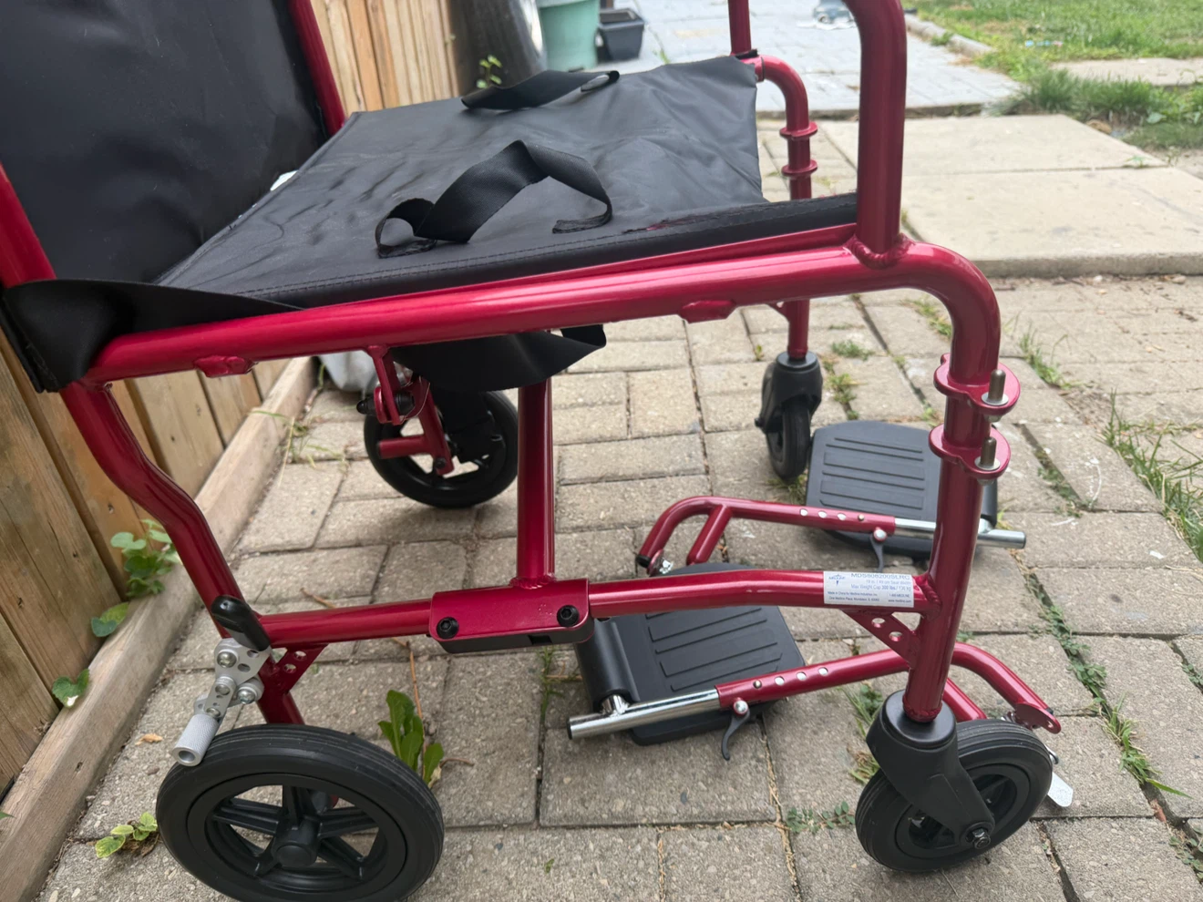 Medline Excel Freedom Transport Wheelchair - photo 5