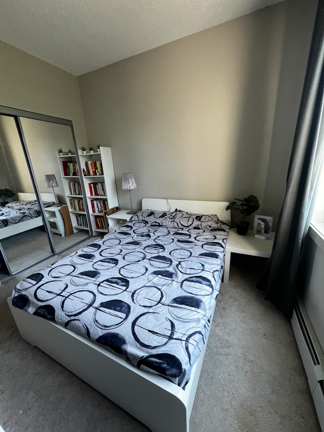 White Queen Bed Frame - photo 3