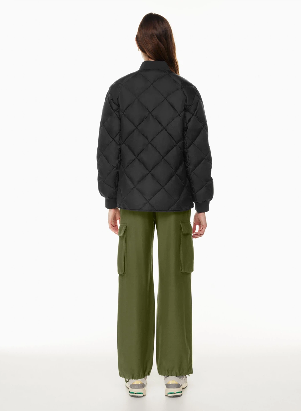 BNWT Aritzia TNA Archive Quilted Jacket - Black - XXS - photo 3