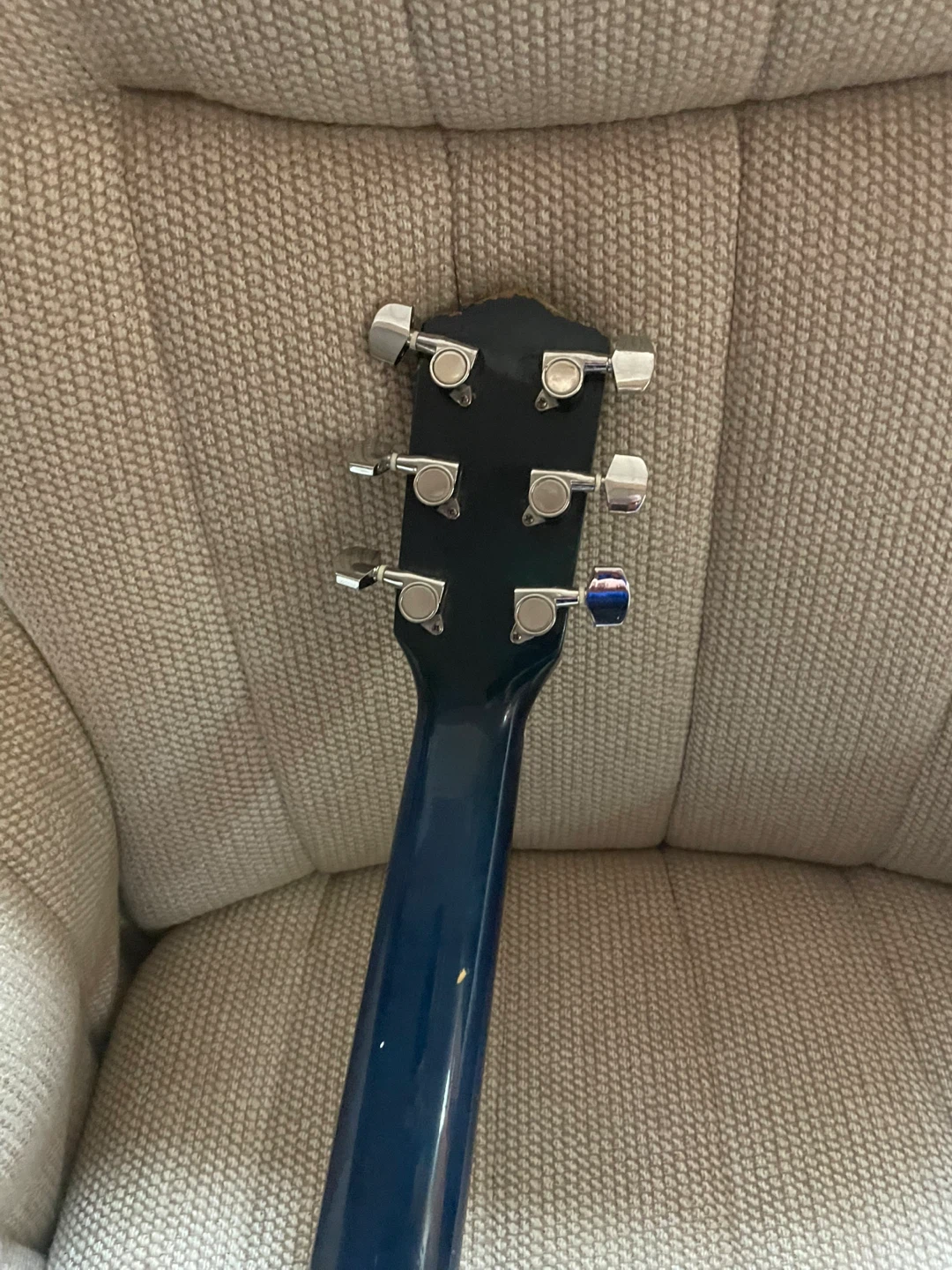 Johnson Acoustic Guitar - Blue - photo 4