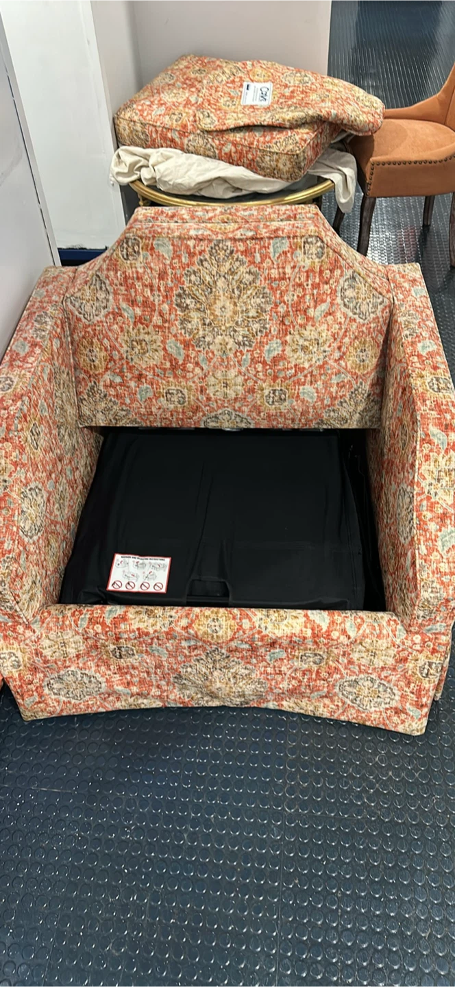 Pull Out Sofa Bed Chair with Mattress - photo 2