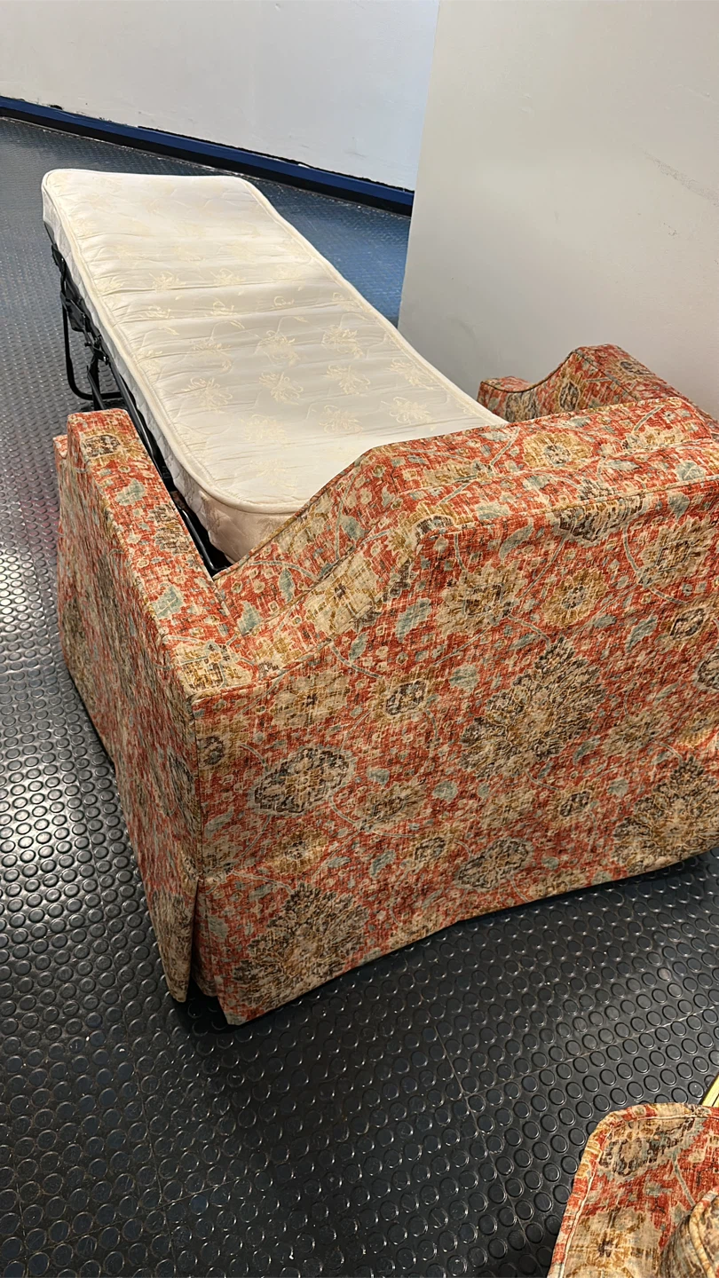 Pull Out Sofa Bed Chair with Mattress - photo 4