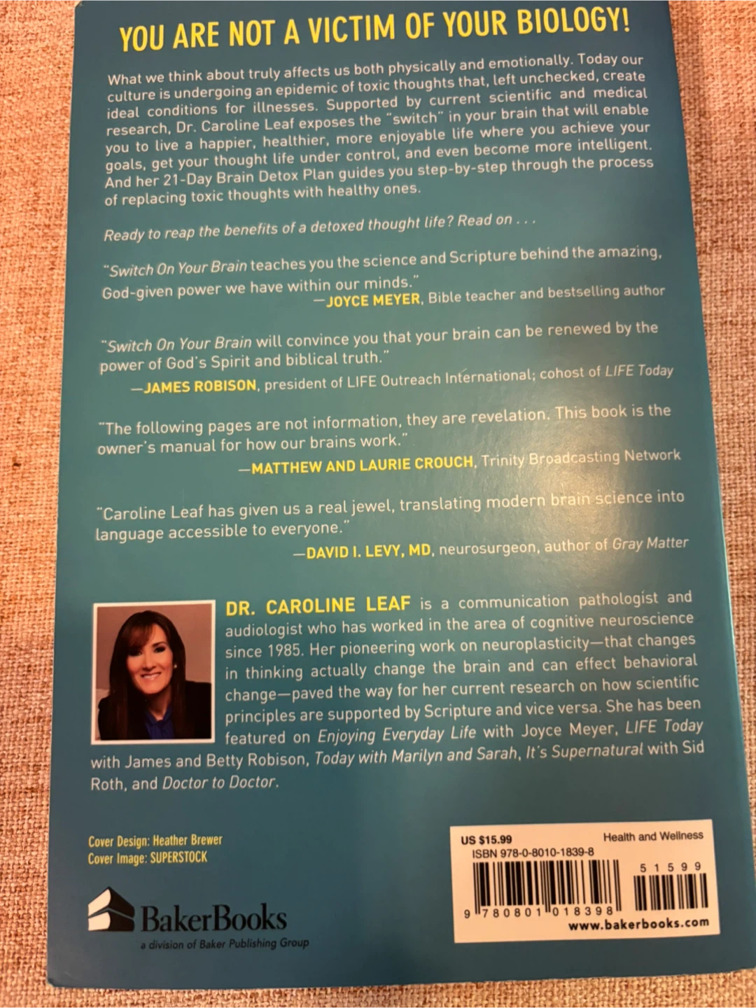 Switch On Your Brain by Dr. Caroline Leaf - photo 2