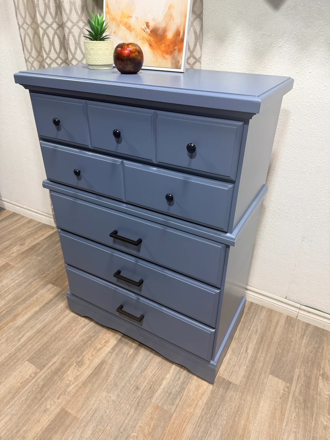 Refinished Highboy Dresser