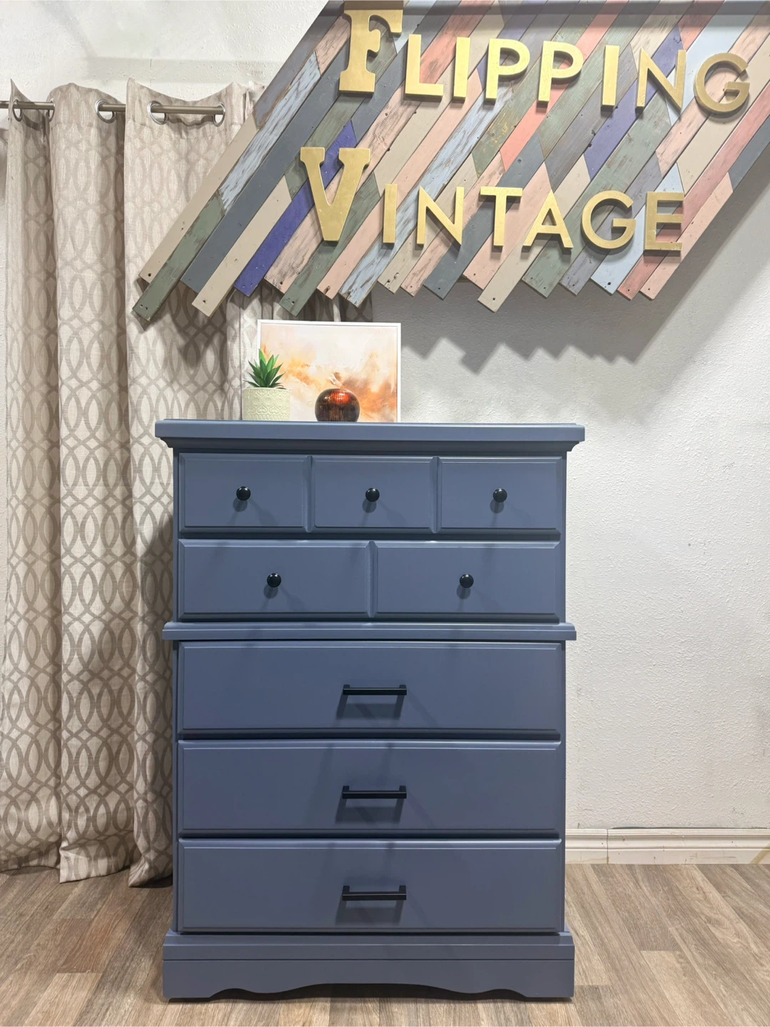 Refinished Highboy Dresser - photo 2