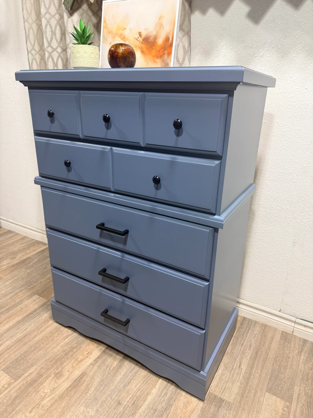Refinished Highboy Dresser - photo 5