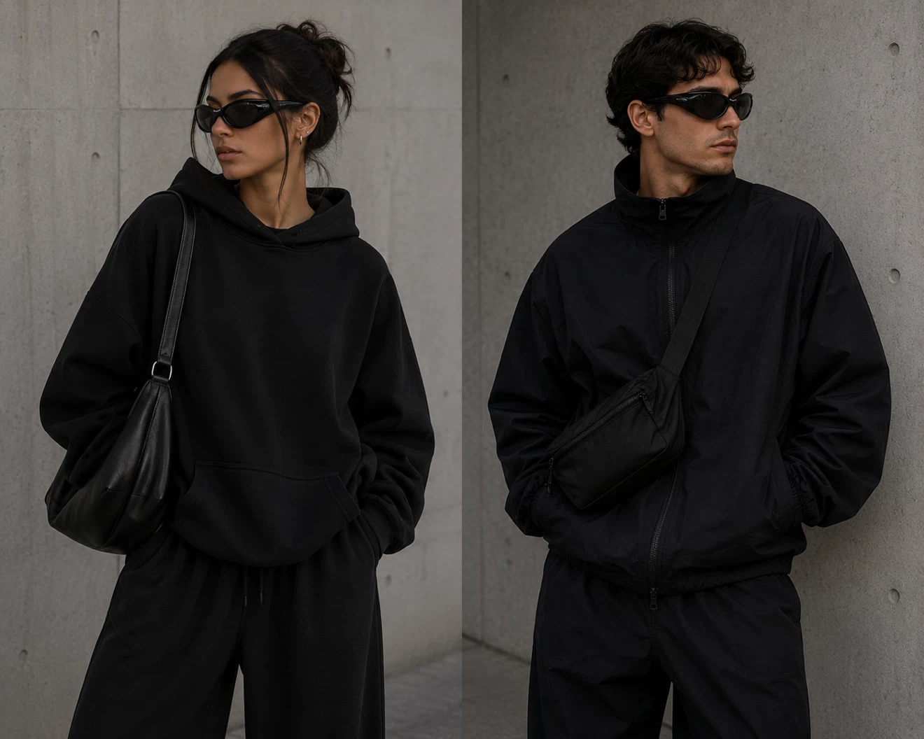 Balenciaga Black Sunglasses