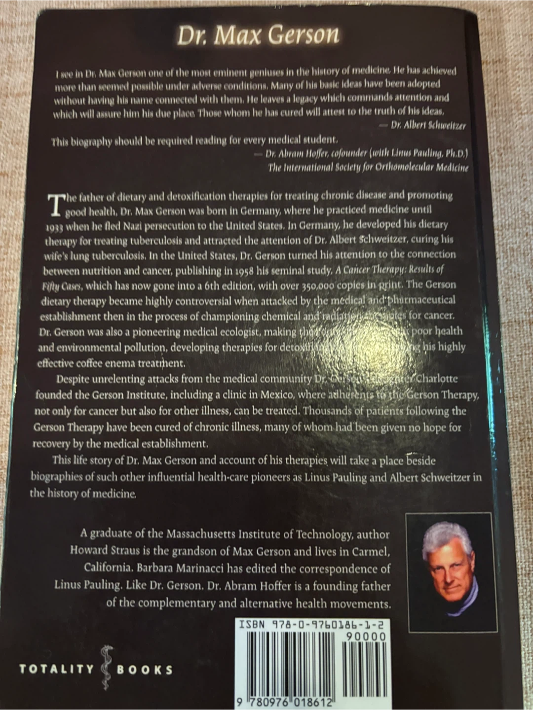 Dr. Max Gerson Healing the Hopeless Book - Second Edition - photo 2