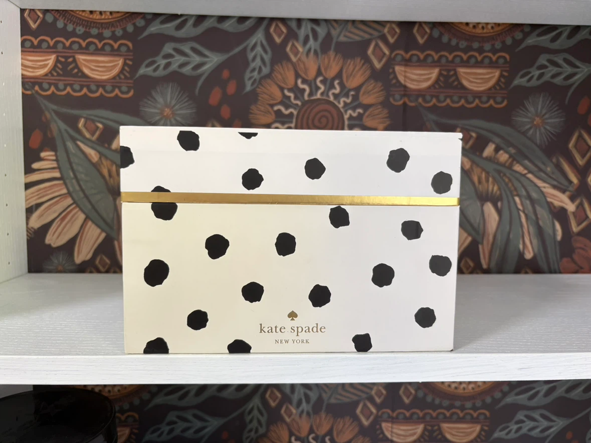 Kate Spade New York Polka Dot Storage Box