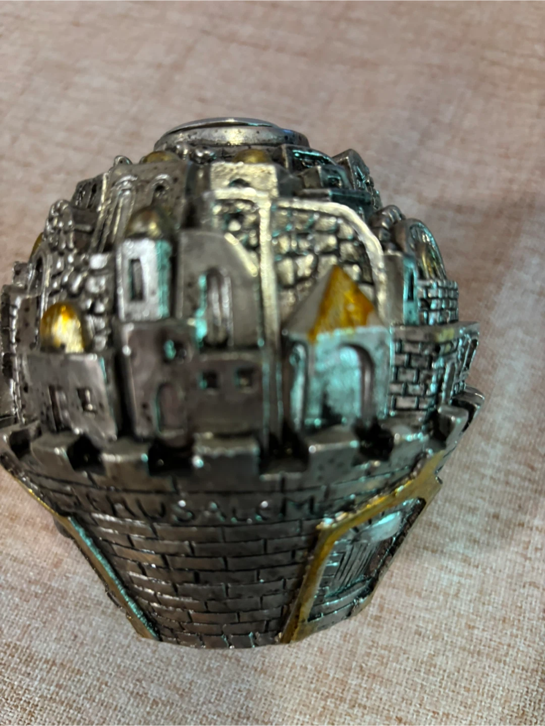 Decorative Tealight Holder - Jerusalem City Design - photo 2