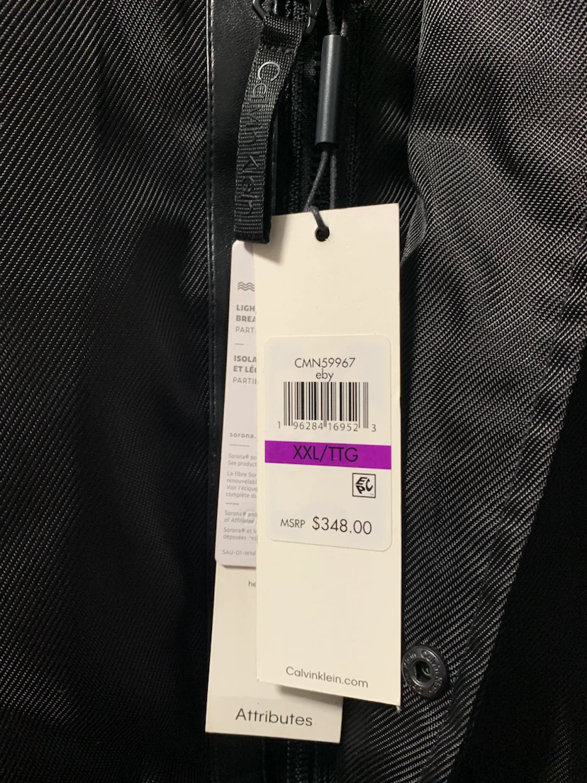 Calvin Klein Puffer Jacket - XXL