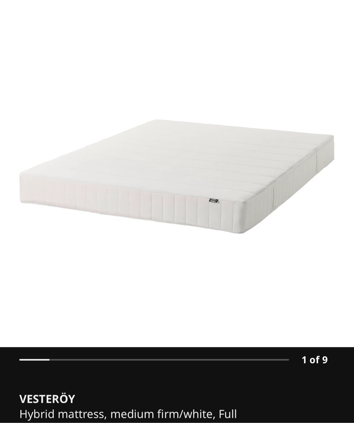IKEA Double Bed + Mattress (only 3 months old) - photo 2