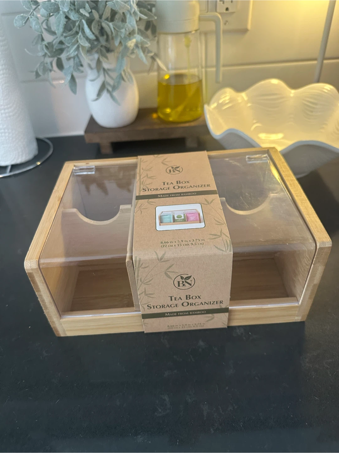 Brand new Tea Box Storage Organizer - photo 2