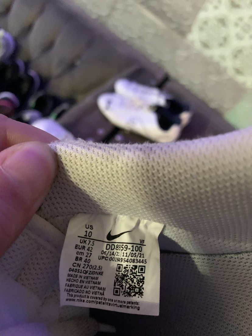 Nike Air Force 1 Men's White Sneakers - photo 4