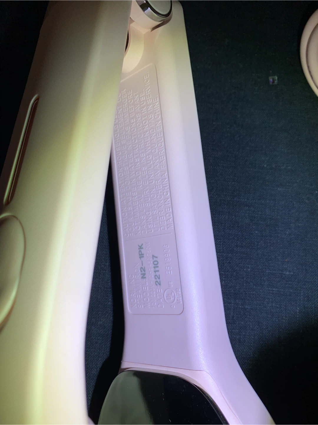 Nori Steam Iron Model N2-1PK - photo 4