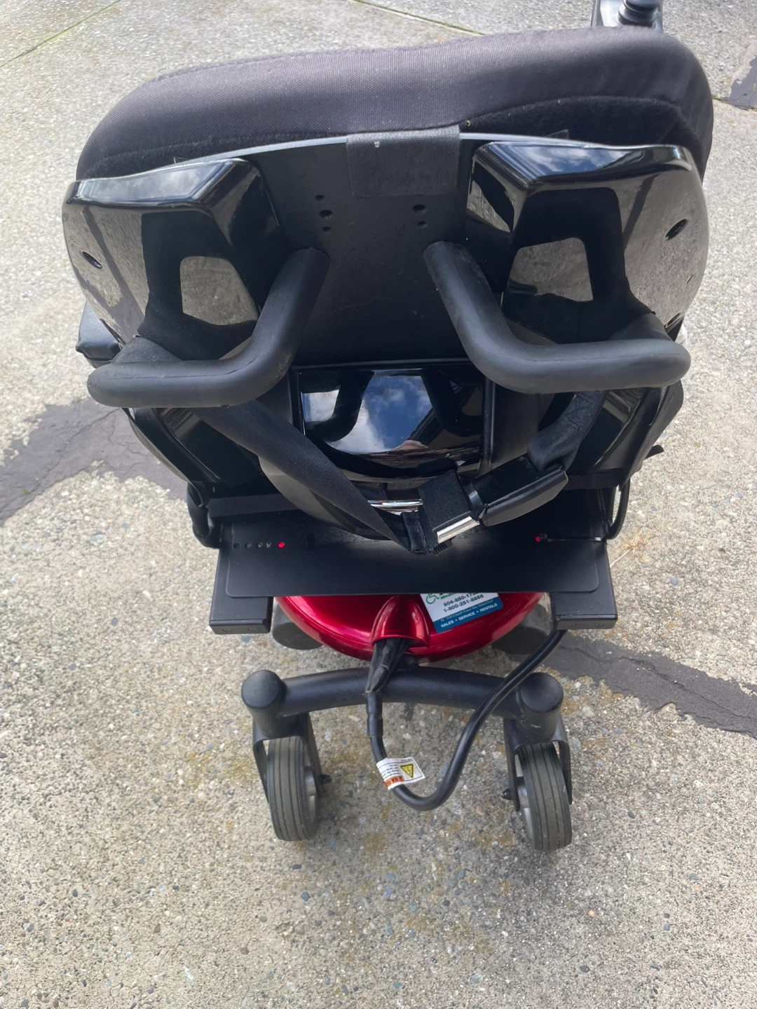 Red Jazzy Power Wheelchair - photo 2