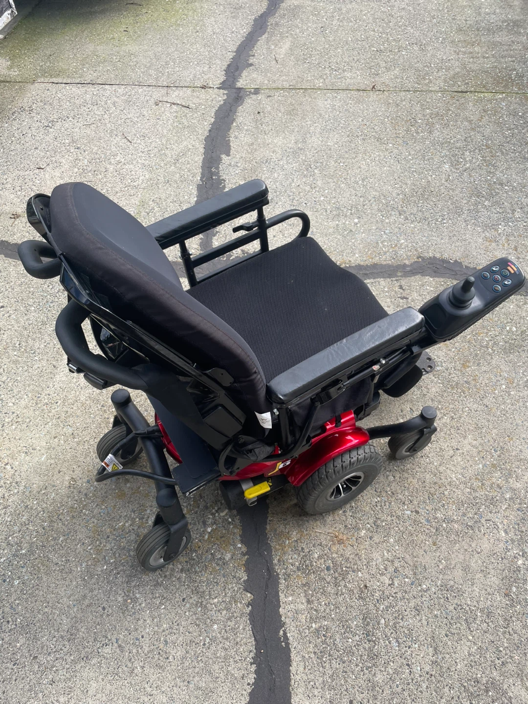 Red Jazzy Power Wheelchair - photo 3