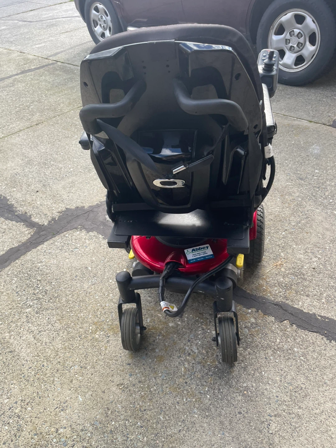 Red Jazzy Power Wheelchair - photo 4