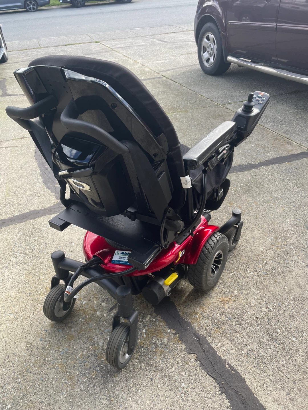 Red Jazzy Power Wheelchair - photo 5