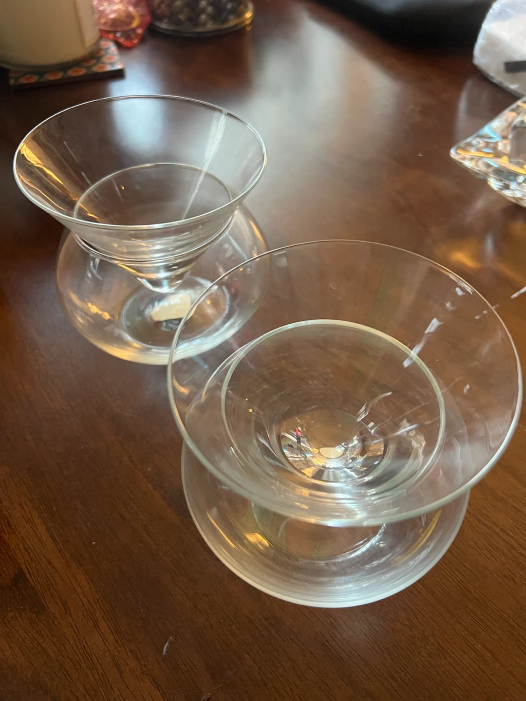 Crate & Barrel Clio Martini Glasses (Set of 2) - photo 2