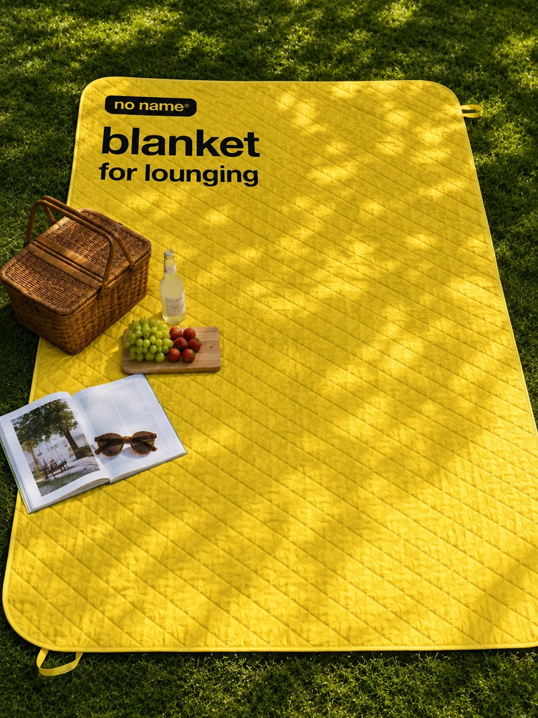 no name blanket for lounging VIRAL YELLOW CANADA EXCLUSIVE ! NEW