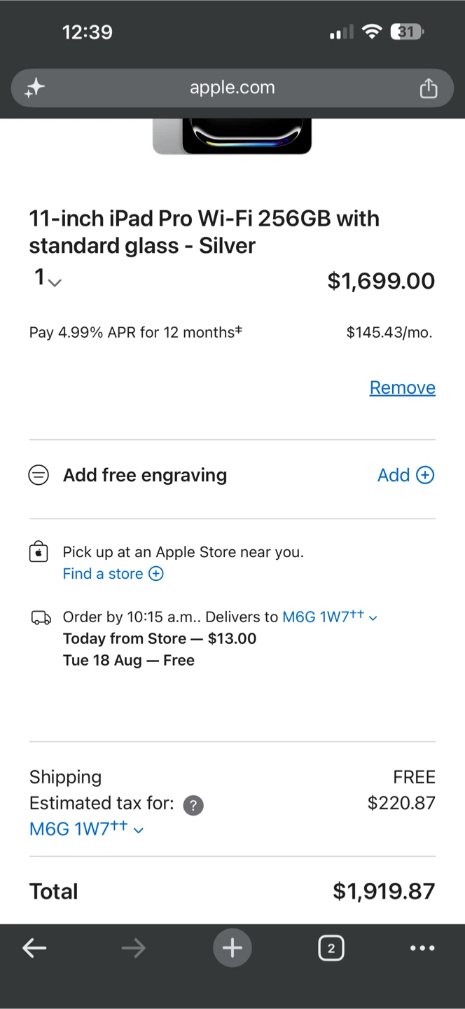 Sealed Apple iPad Pro 11-inch - photo 3