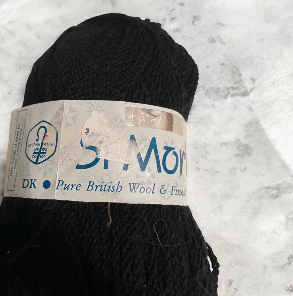 Black S. Morritz Pure British Wool & Finest Kid Mohair Yarn - photo 3