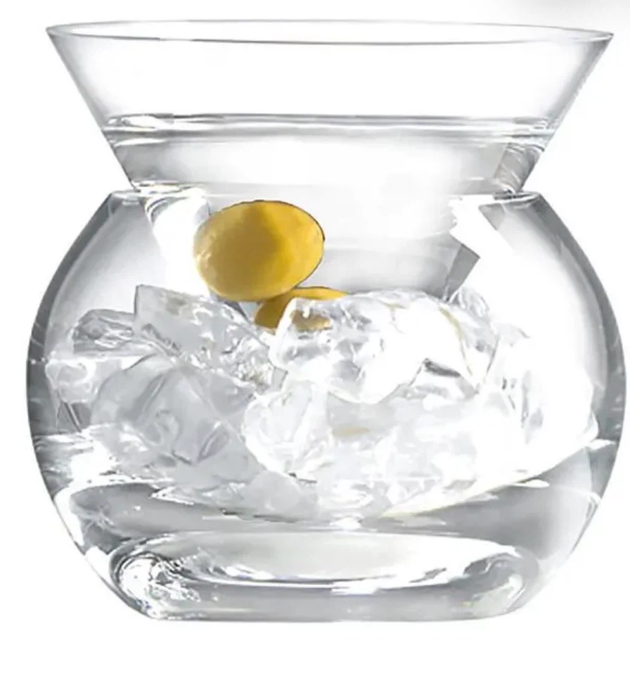Crate & Barrel Clio Martini Glasses (Set of 2)