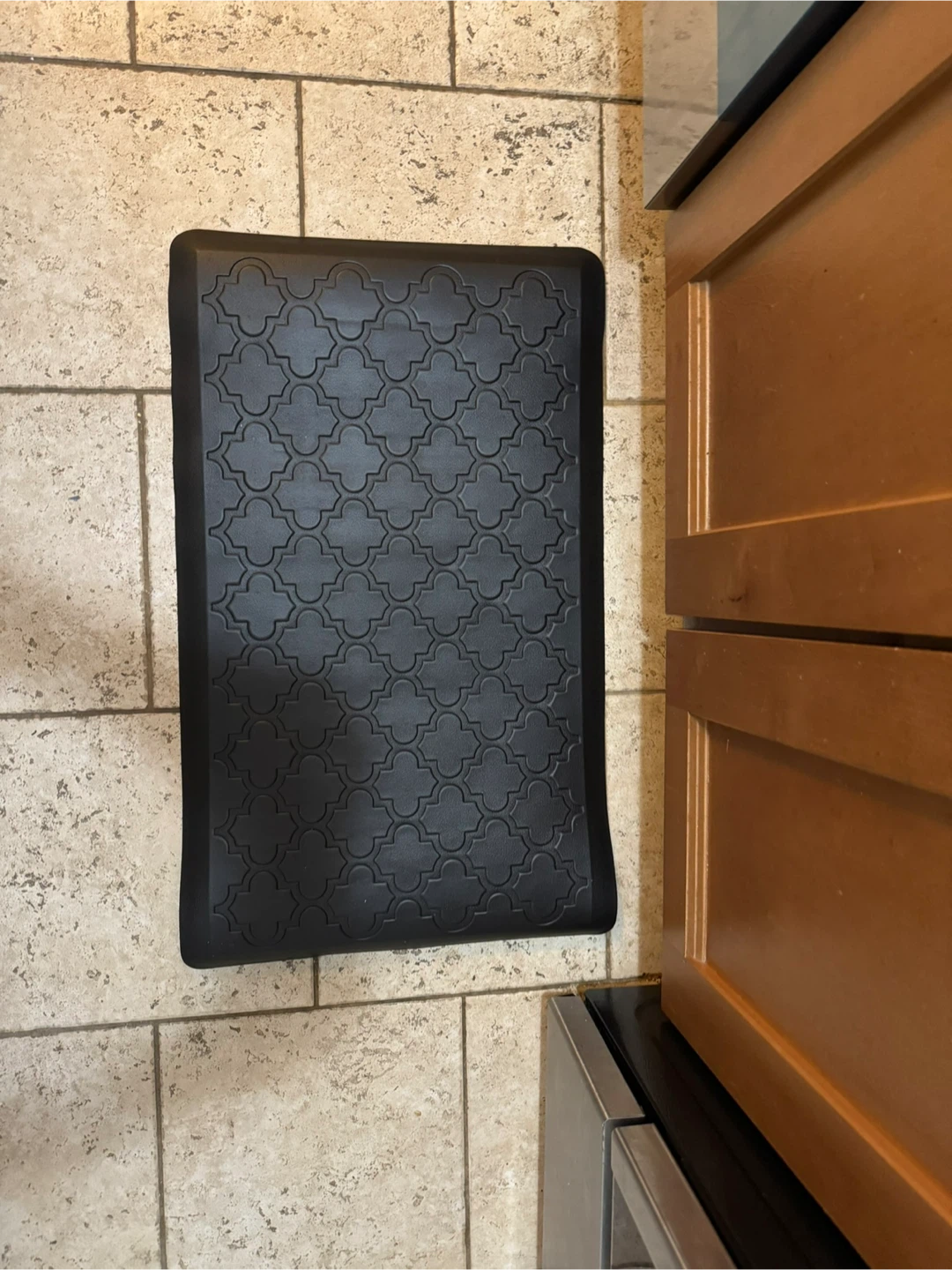 Black Anti-Fatigue Kitchen Mat