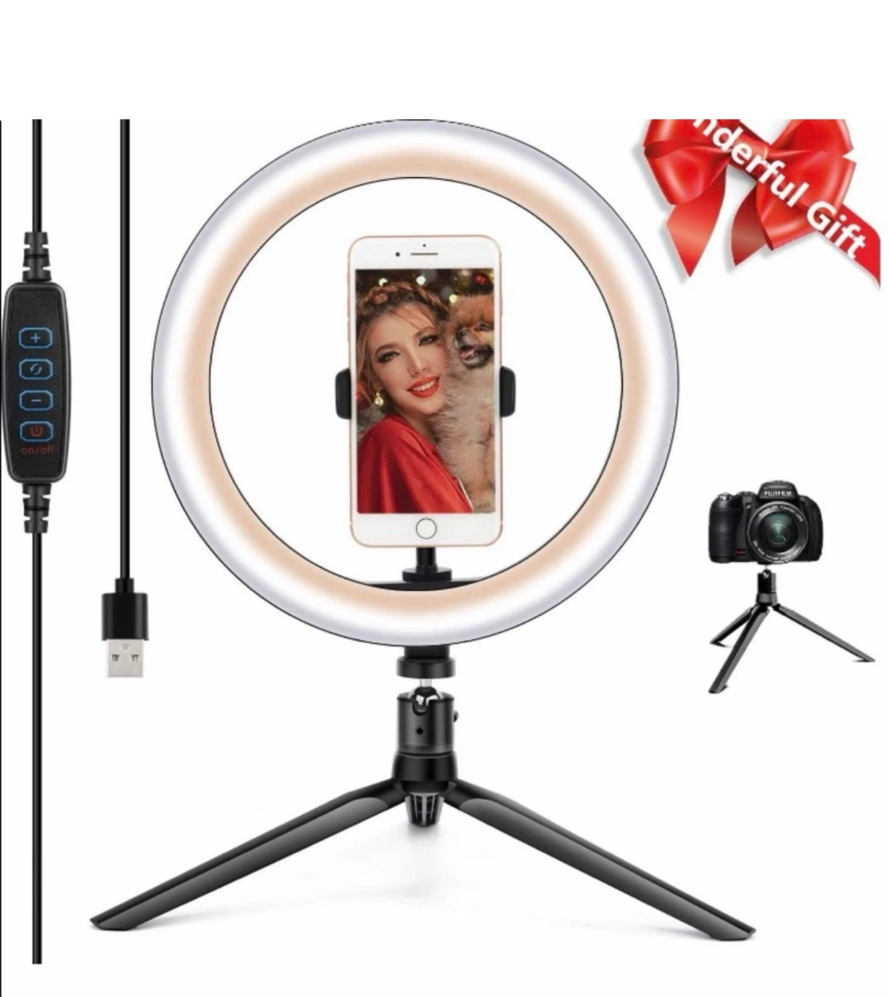 BRAND NEW!! 10.2" Ring Light with Stand - photo 3