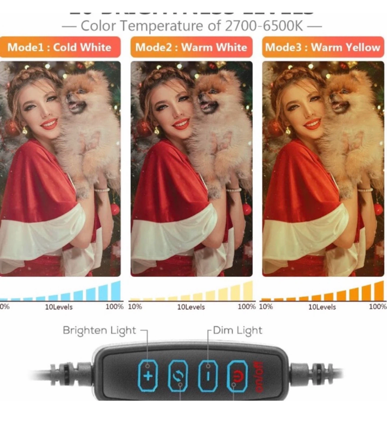 BRAND NEW!! 10.2" Ring Light with Stand - photo 5