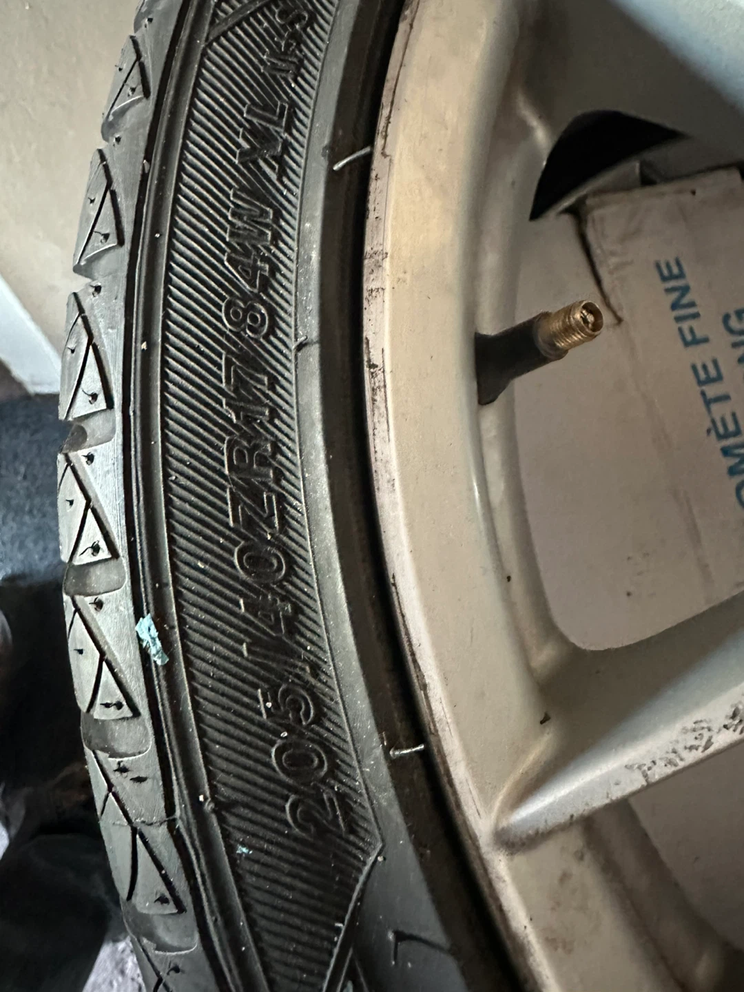 Tire and Rim