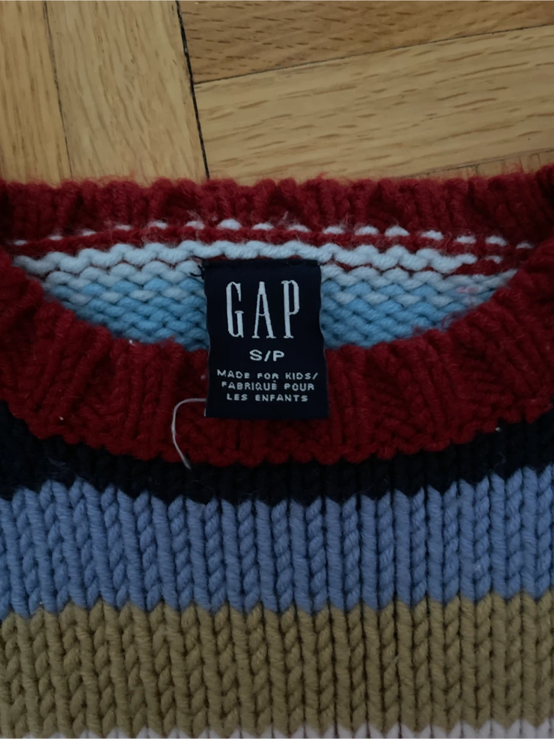 GAP Kids Rainbow Striped Sweater - photo 2