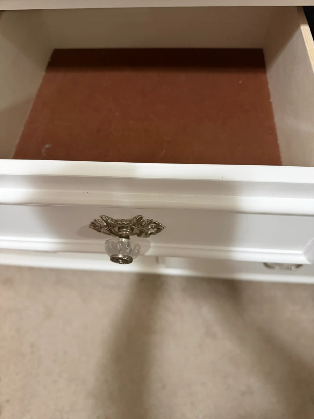 Dresser white with mirror solid wood - photo 3