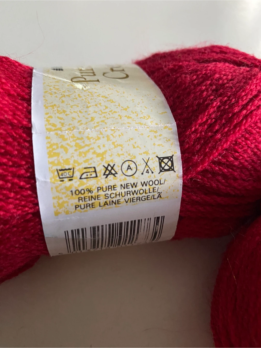 Patons Pure Wool Crepe DK Yarn - Red - photo 2