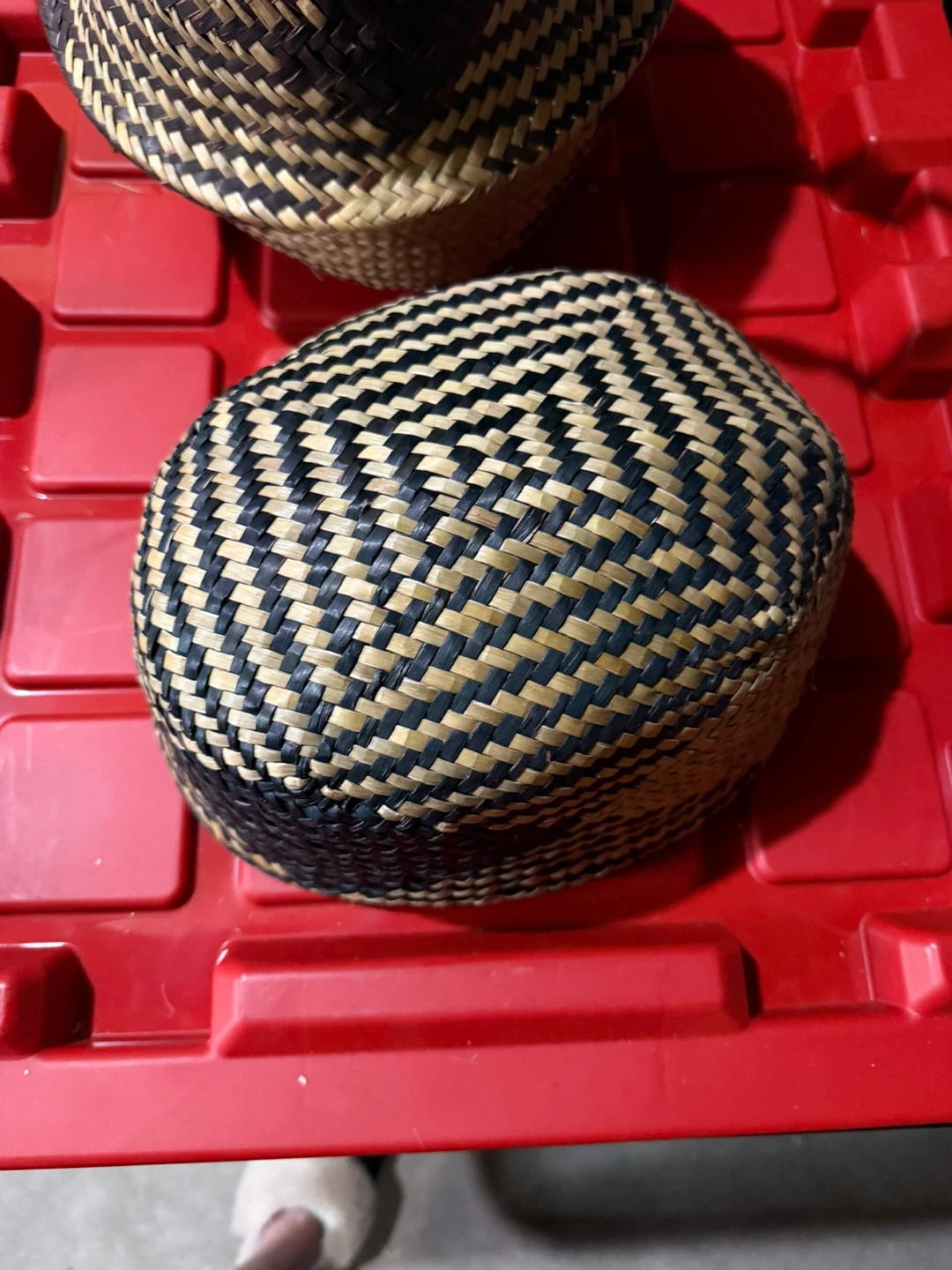 Woven Seagrass Basket with Handles - photo 2