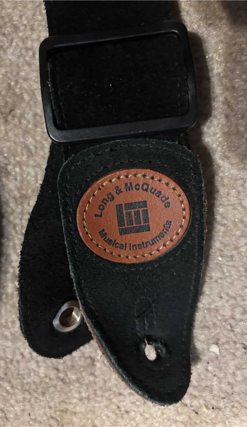 Long & McQuade Suede Guitar Strap (2” x 48”) - photo 2