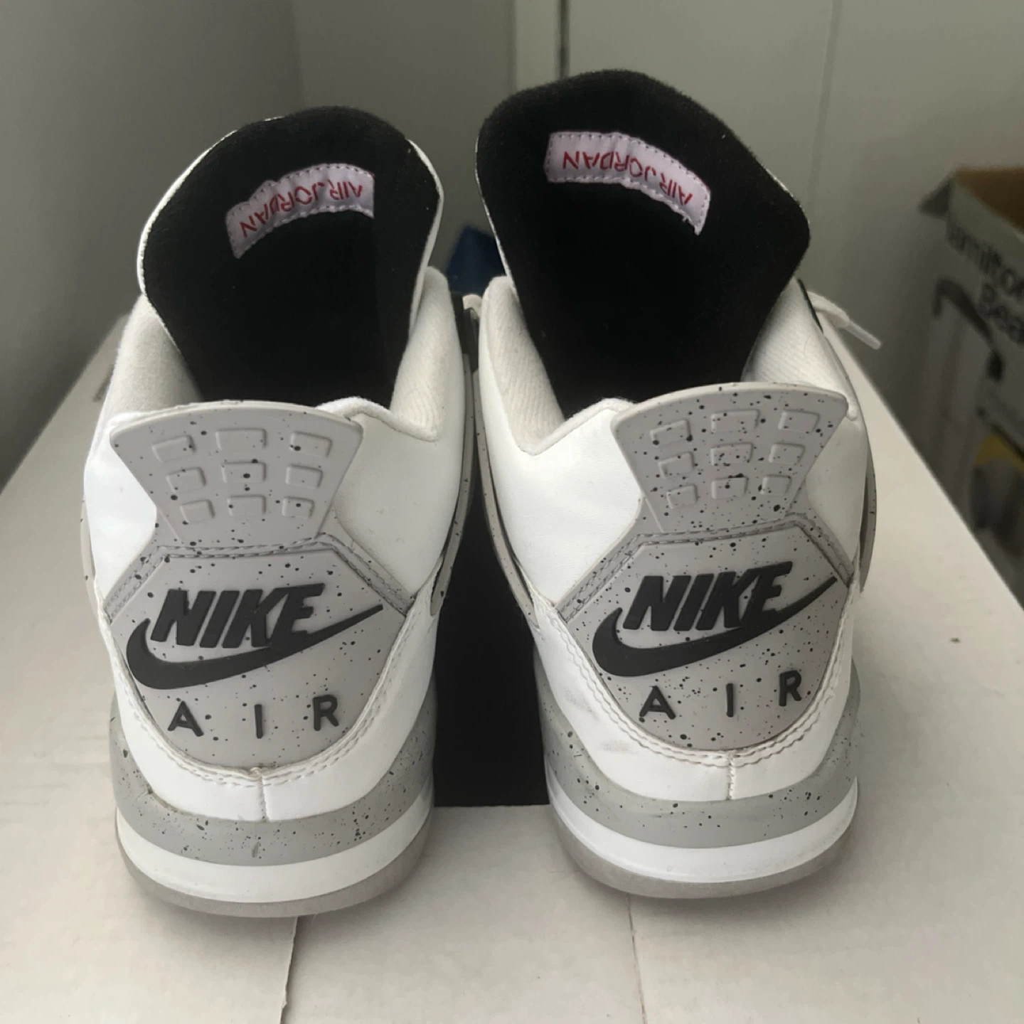 Jordan 4 Retro 'White Cement' Size 9.5 - photo 5