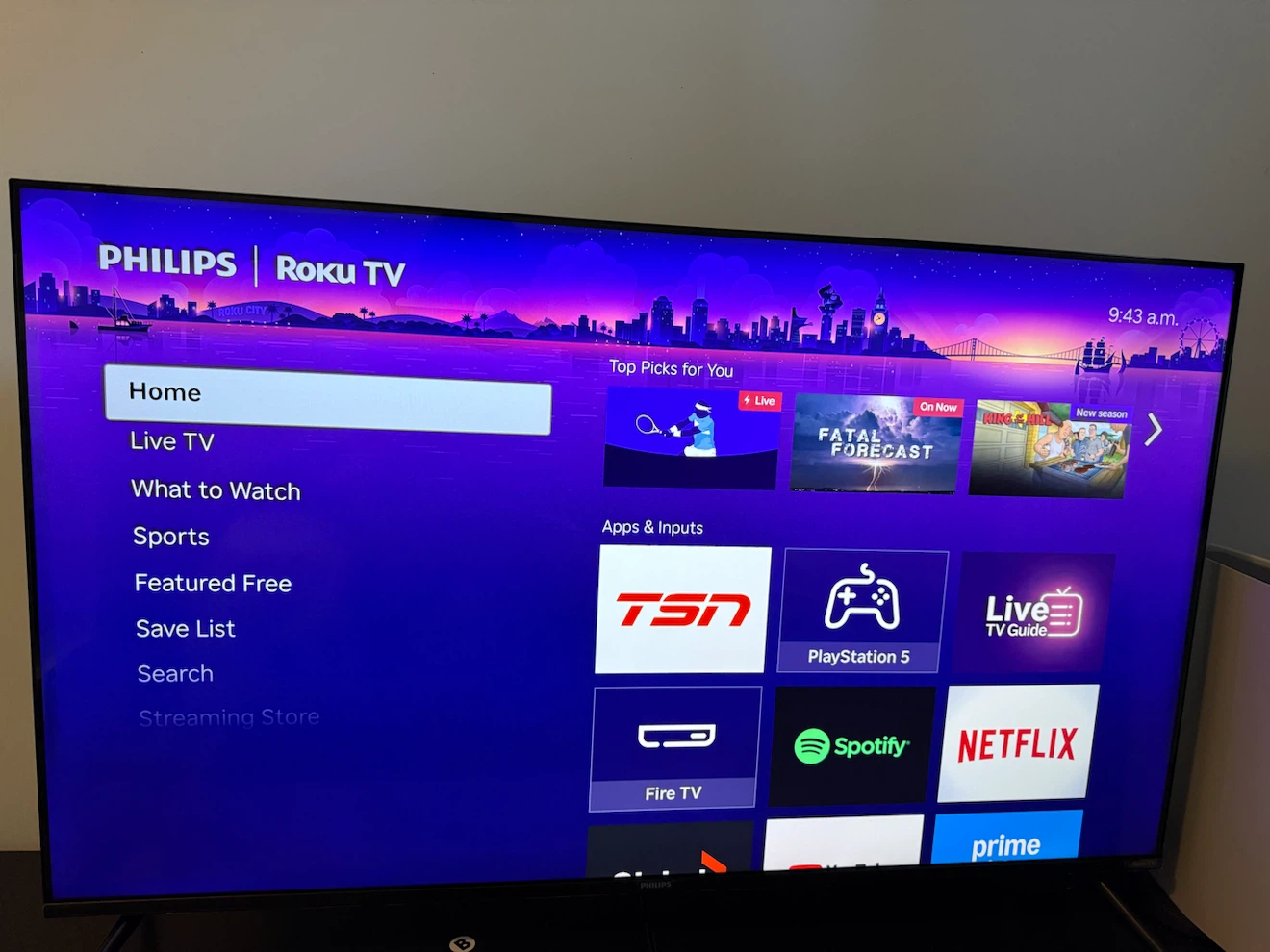 Philips Roku TV(4k ultraHD 50inch)